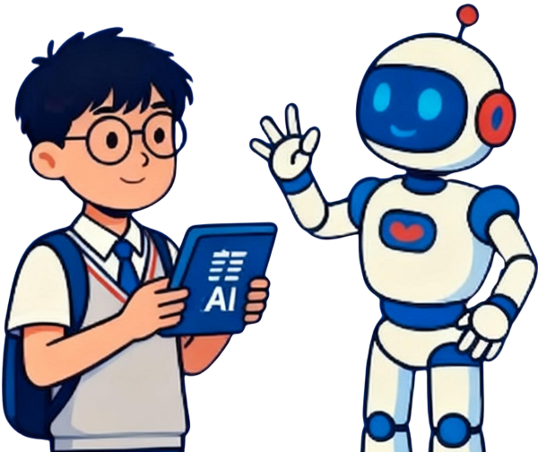 2025 童遊AI星球：機器人小冒險家營海報